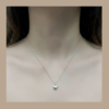 Minimalistic heart chain