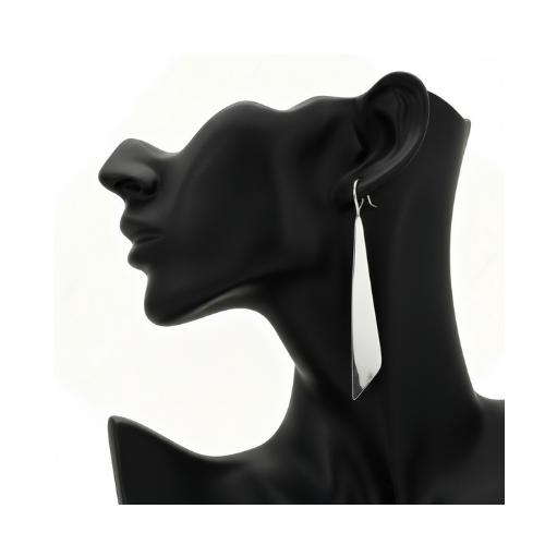 Silver Drop Earings