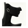 Silver ear cuffs