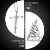 Spine cross chain + Spine Melee Ring