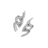 Anomaly Earrings in Silver