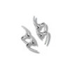 Anomaly Earrings in Silver
