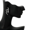 Anomaly Earrings in Silver