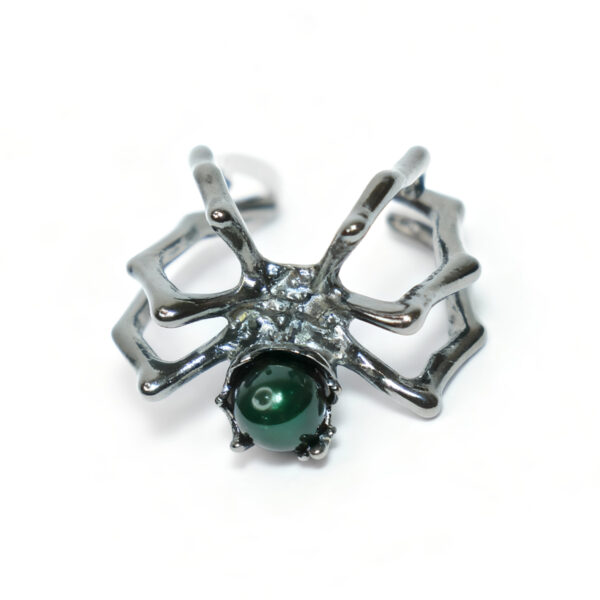 Arachne ring in black