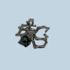 Arachne Ring SILVER + BLACK
