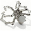 Arachne ring in silver