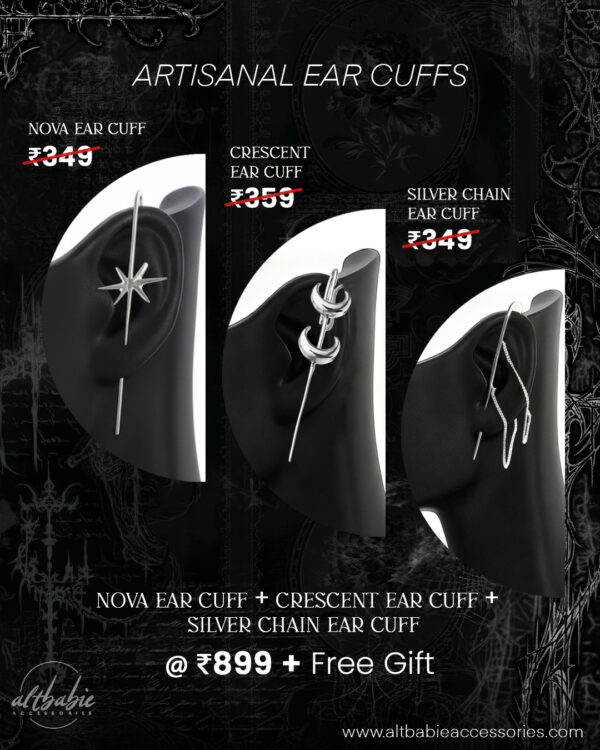 Artisanal Ear Cuffs + FREE GIFT
