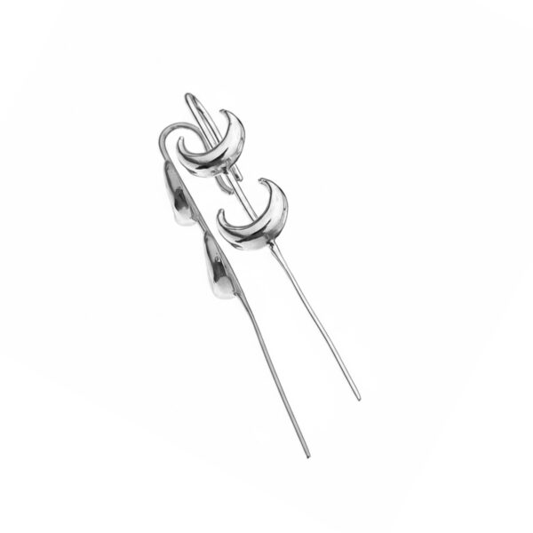 Crescent ear cuff