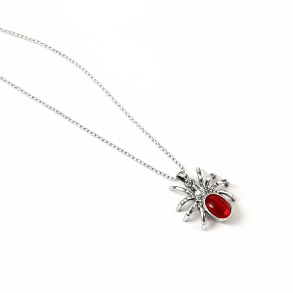 Crimson Arachne neck chain