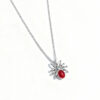Crimson Arachne neck chain
