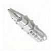 Finger armour in silver