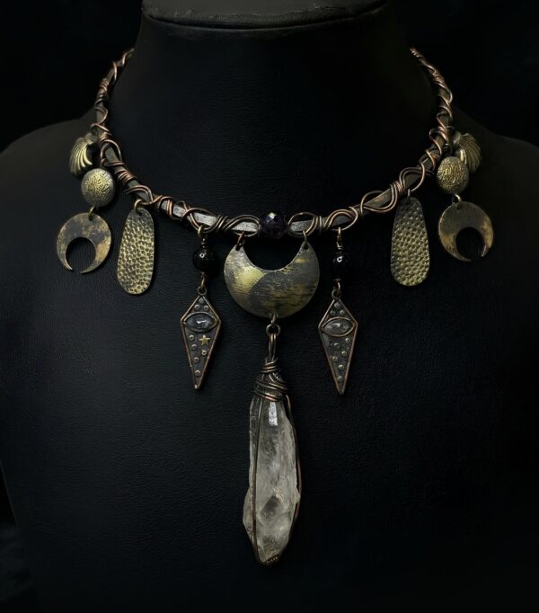 IMG_20251210_185524 Oxidised Athena neck piece