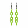 Neon drop earrings