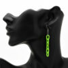 Neon drop earrings