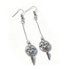 Pentagon earrings