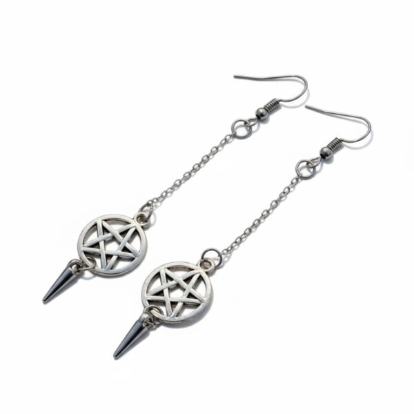 Pentagon earrings