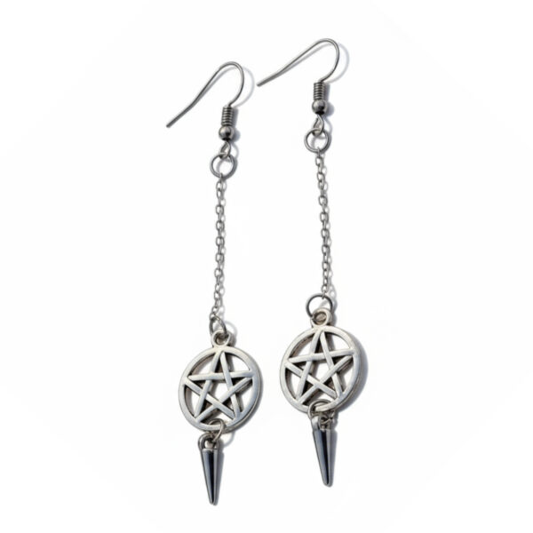 Pentagon earrings