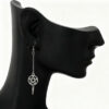 Pentagon earrings