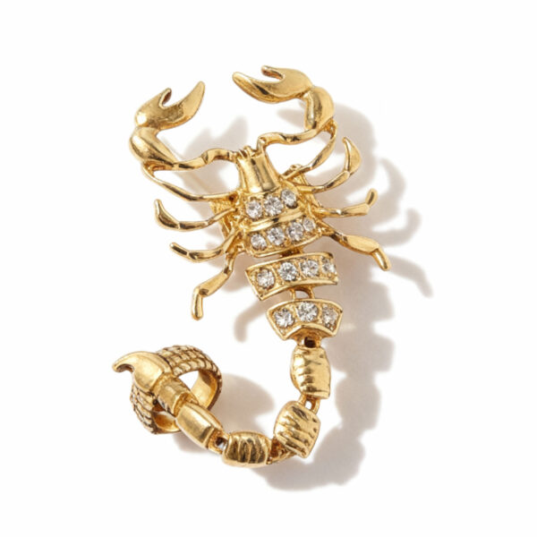 Scorpion Finger Ring in Gold