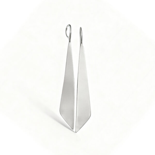 Silver Drop Earings