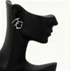 Silver ear cuffs