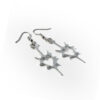 Spiked heart earring