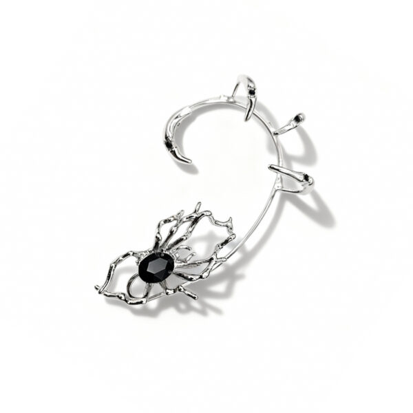 Studded Spider Ear Cuff