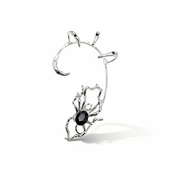 Studded Spider Ear Cuff