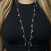 beaded scarf