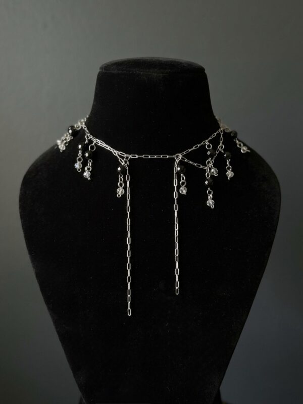 beaded scarf