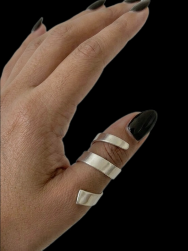 spiral thumb ring