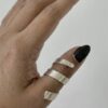spiral thumb ring