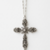studded cross chain