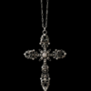 studded cross chain
